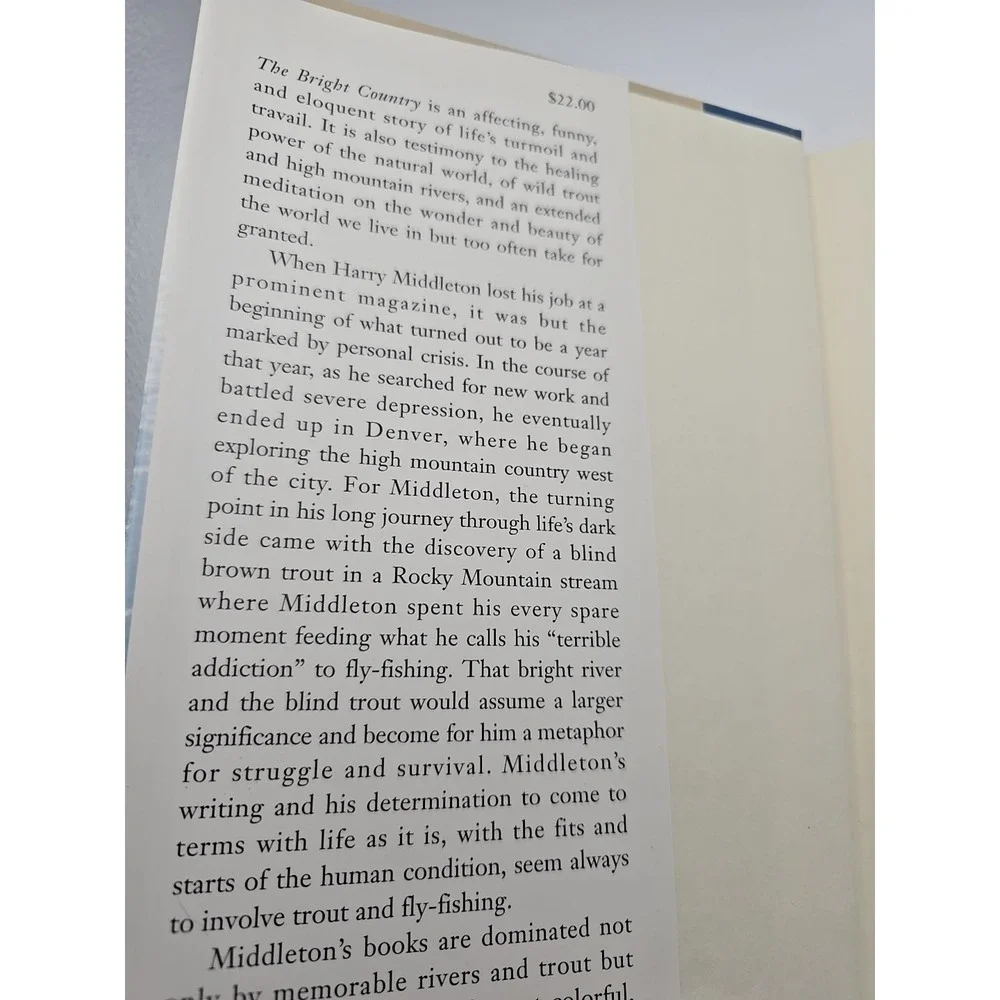 The Bright Country: A Fisherman's Return to Trout, Wild Water, and‎ Himself